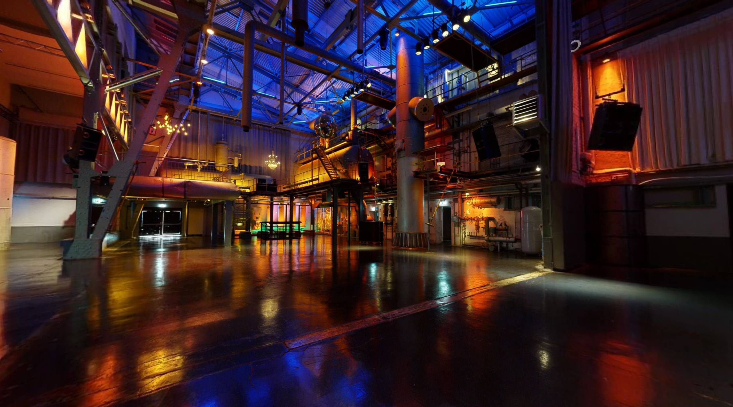 Kesselhaus Event location @ Motorworld Munich Virtual Tour Matterport Germany | 360INT