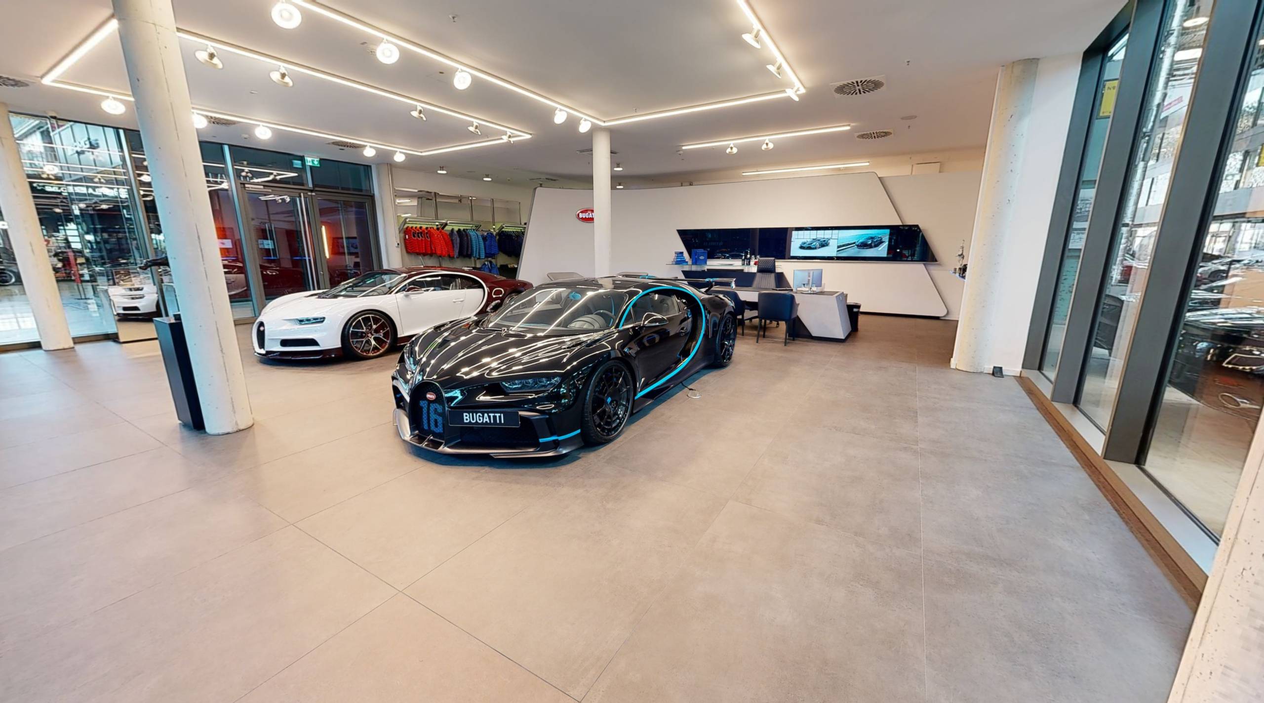 Bugatti @ Motorworld Munich Virtual Tour Matterport Germany | 360INT