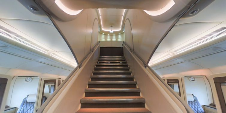 Singapore Airlines A380 Virtueller Rundgang by 360INT
