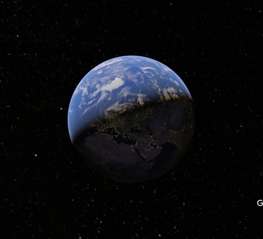 Google Earth 3D Animation