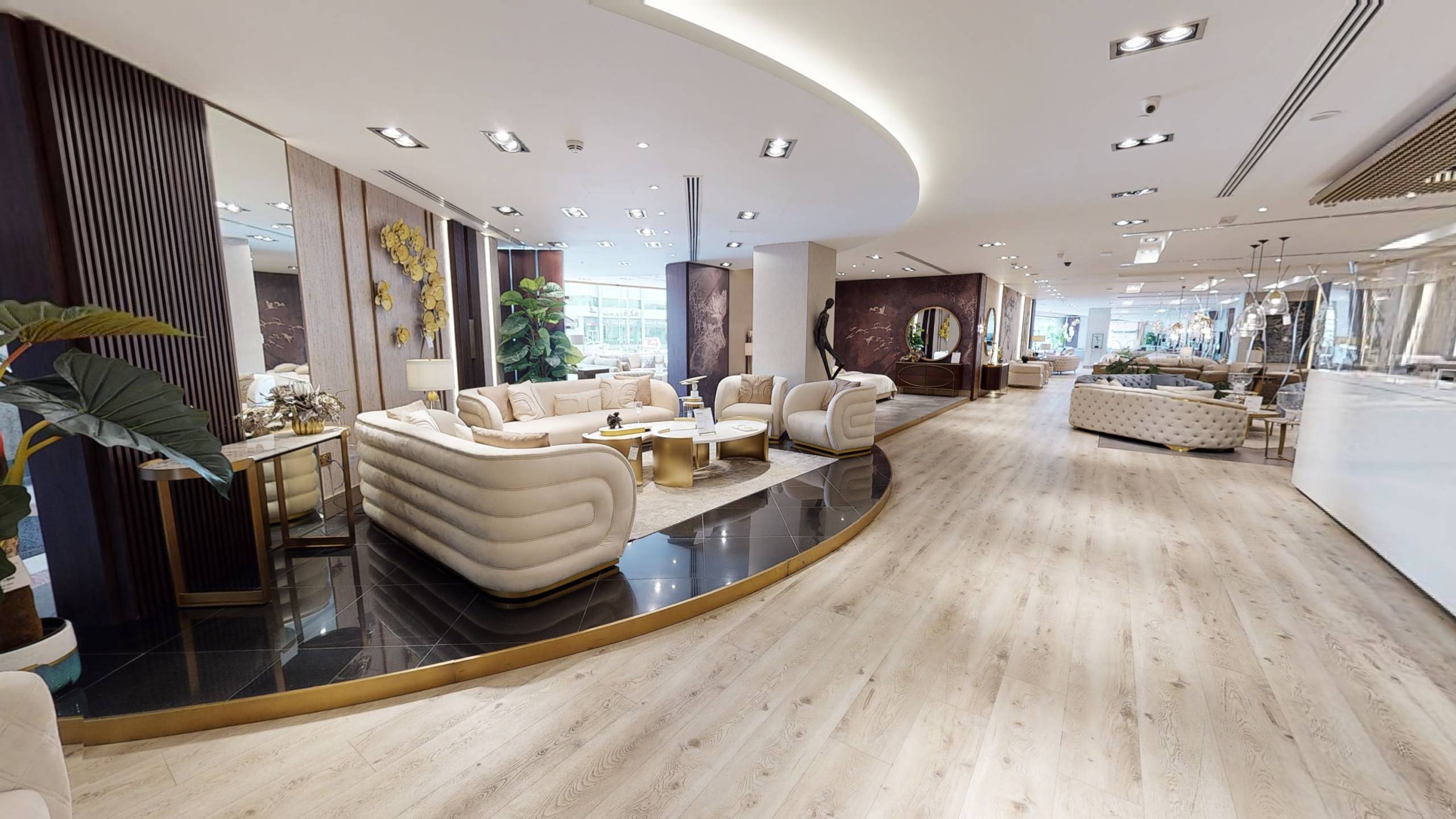 Al Huzaifa Furniture Retail Virtual Tour Dubai Matterport | 360INT