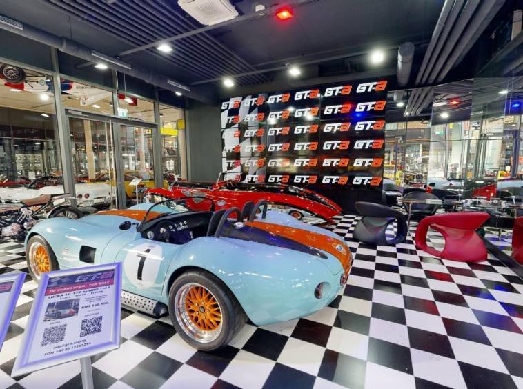 GT-a Racing Motorworld Munich virtual tour Matterport | 360INT