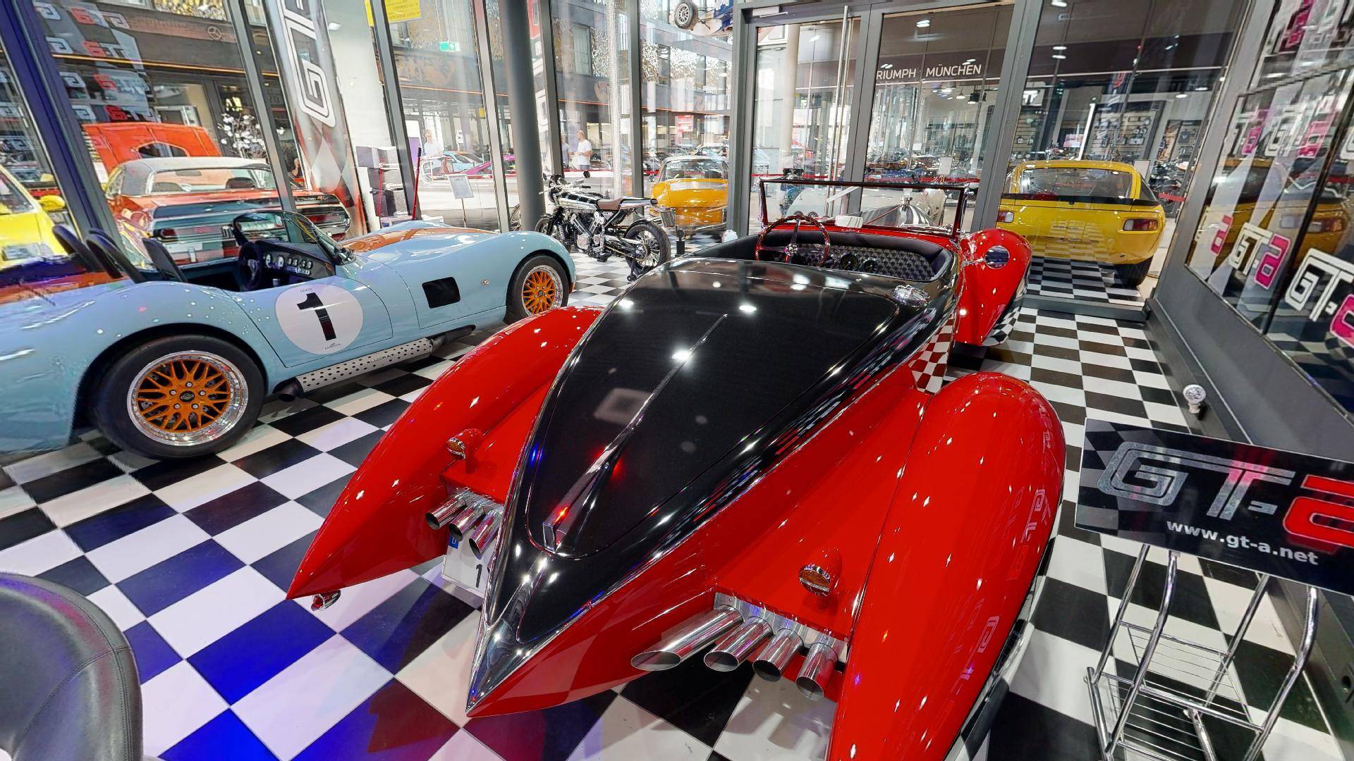 GT-a Racing Motorworld Munich virtual tour Matterport | 360INT