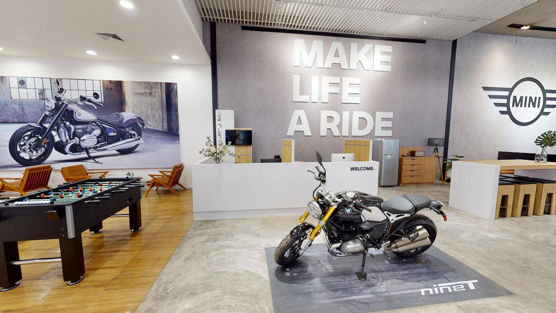 German Auto BMW Bangkok Virtual Tour Motorbike and Mini | 360INT