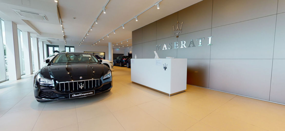 Maserati Showroom Munich Virtual Tour by 360INT